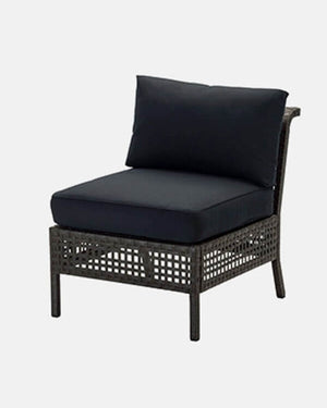 UmbChair, outdoor, black-brown