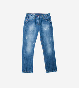 Varsity-Striped Collar Trousers